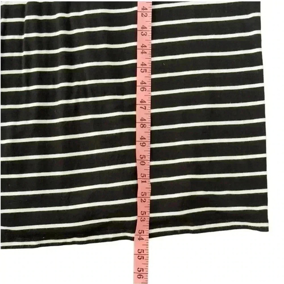 Time and Tru Women's Smock Waist Maxi Dress with Flutter Sleeves - Picture 8 of 10